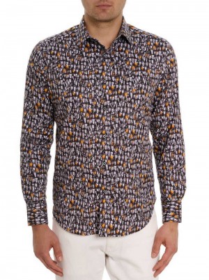 Robert Graham Beer Bash Long Sleeve Button Down Shirt Multi | 623894-BOV