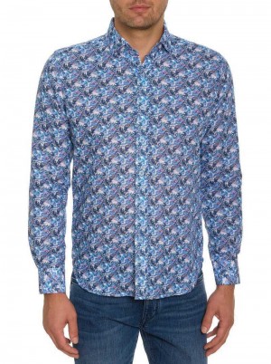 Robert Graham Big Sur Long Sleeve Button Down Shirt Multi | 285960-LCA