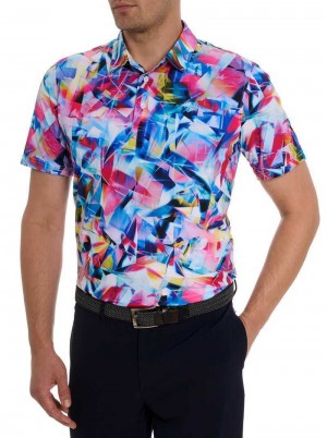 Robert Graham Color Up Polo Multi | 725463-KIY