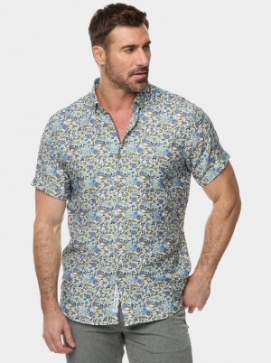 Robert Graham Craso Short Sleeve Button Down Shirt Multi | 981456-UDQ