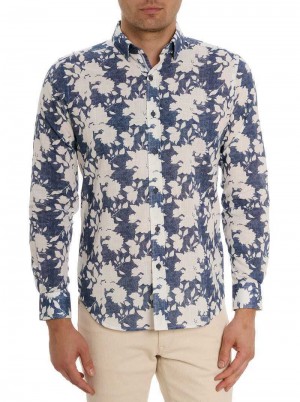 Robert Graham Dominus Long Sleeve Button Down Shirt Multi | 578349-PUR