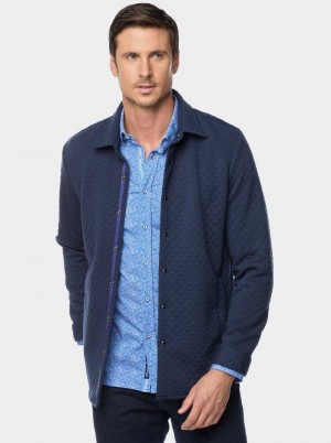 Robert Graham Downey Long Sleeve Knit Jacket Tailored | 158269-SVK