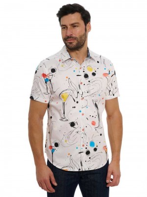 Robert Graham El Estio Short Sleeve Button Down Shirt Tall Multi | 380527-AFU