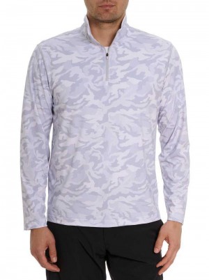 Robert Graham Faro Long Sleeve Knit Albi | 458061-AVR