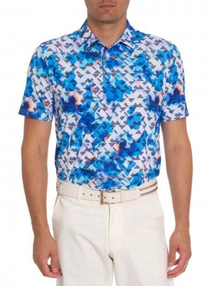Robert Graham Fisher Performance Polo Multi | 125436-AHN