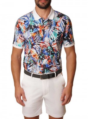 Robert Graham Flores Polo Multi | 670431-GWM