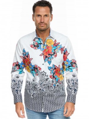 Robert Graham Garden Gala Long Sleeve Button Down Shirt Multi | 659301-IAF
