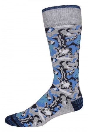 Robert Graham Ipswich Sock Gri | 185637-DQT