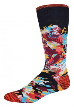 Robert Graham Kinghtsbridge Sock Bleumarin | 097528-HXR