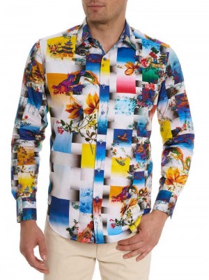 Robert Graham Koa Long Sleeve Button Down Shirt Multi | 281074-HNQ