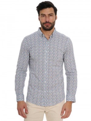 Robert Graham Kylen Long Sleeve Knit Shirt Multi | 504786-VLJ