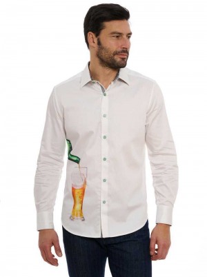 Robert Graham Made To Measure Long Sleeve Button Down Shirt Big Albi | 149580-KVD