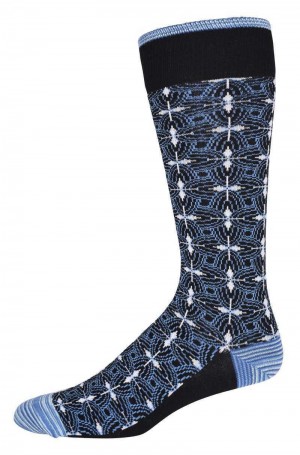 Robert Graham Midland Sock Negrii | 607291-BTI