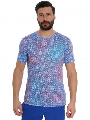 Robert Graham Paddle Me T-shirt Multi | 328604-HUE