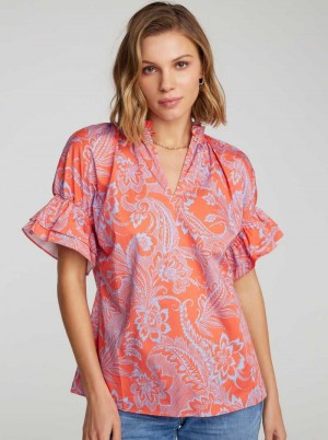 Robert Graham Paige Shirt Roz | 840769-DPB
