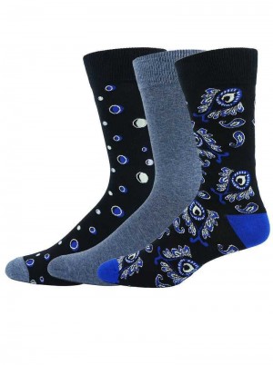 Robert Graham Polka Dots 3 Pack Socks Multi | 243519-DIK