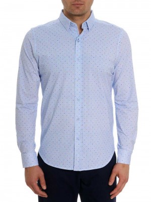 Robert Graham Ren Motion Long Sleeve Knit Shirt Multi | 046592-VJW