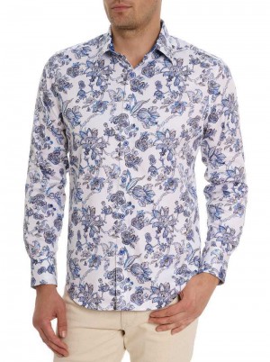 Robert Graham Sea Bloom Long Sleeve Button Down Shirt Classic | 275918-DKL