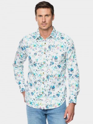 Robert Graham Sumter Long Sleeve Button Down Shirt Multi | 698452-BKW