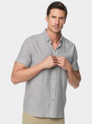 Robert Graham Trego Short Sleeve Button Down Shirt Multi | 845079-HRY