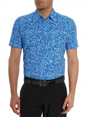 Robert Graham Tyne Polo Albastri | 540763-ZXR