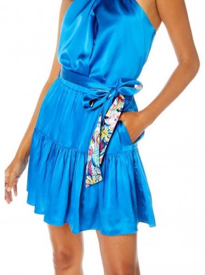 Robert Graham Vanessa Skirt Bleumarin | 421763-EJN