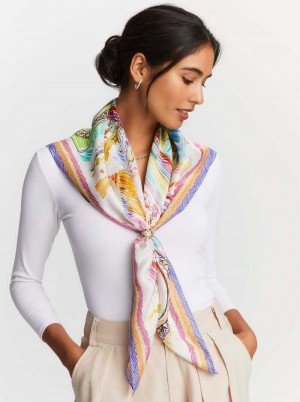 Robert Graham Wanderlust Ride Silk Scarf Multi | 821736-ESO