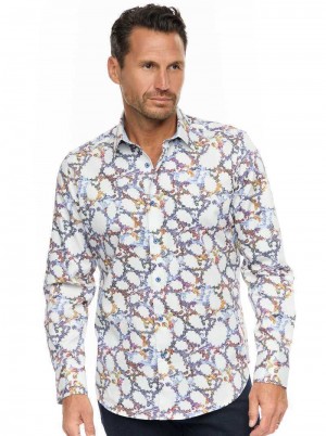 Robert Graham Westlan Long Sleeve Button Down Shirt Multi | 489372-YWR