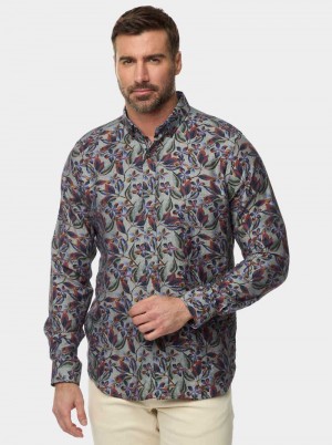 Robert Graham Ziton Long Sleeve Button Down Shirt Multi | 581367-EZJ